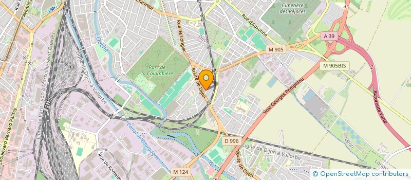 localisation de l'entreprise PHILIPPINE à LONGVIC