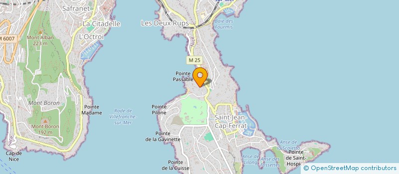 localisation de l'entreprise PHILIPPINE 94  SAINT-JEAN-CAP-FERRAT