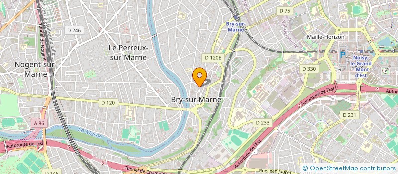 localisation de l'entreprise PHILIPPINES  BRY-SUR-MARNE