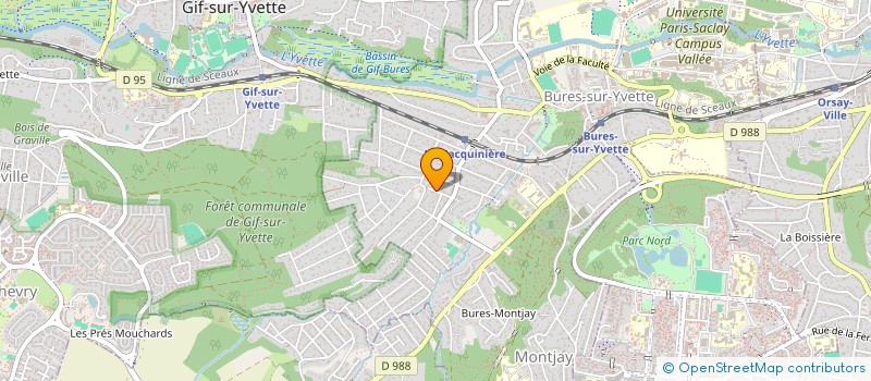 localisation de l'entreprise PHILIPPON GORCE à BURES-SUR-YVETTE