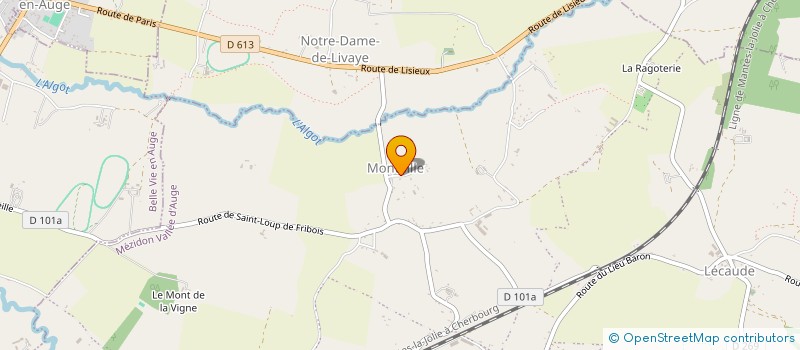 localisation de l'entreprise PHILIPPOT FRERES MACONNERIE RENOVATION  MEZIDON VALLEE D'AUGE