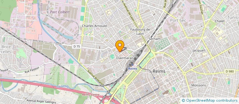 localisation de l'entreprise PHILJOHN TECH  REIMS