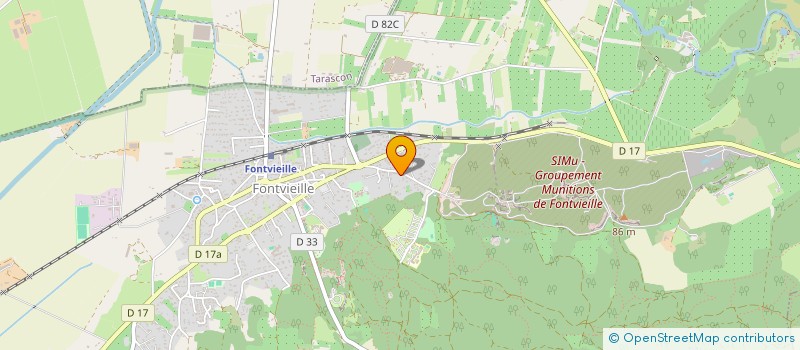 localisation de l'entreprise PHILLAUAL  FONTVIEILLE