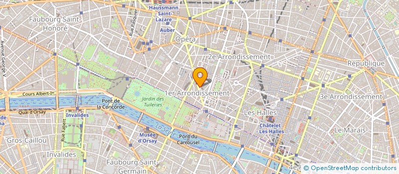 localisation de l'entreprise PHILLIMORE INVESTISSEMENT à PARIS