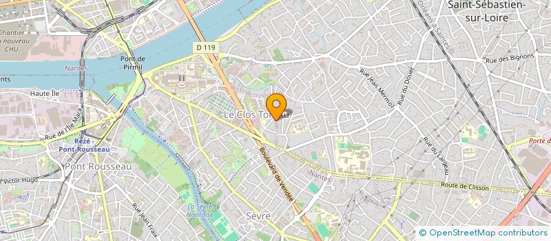 localisation de l'entreprise PHILLIOS à NANTES