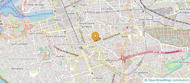 localisation de l'entreprise PHILMA  MARSEILLE
