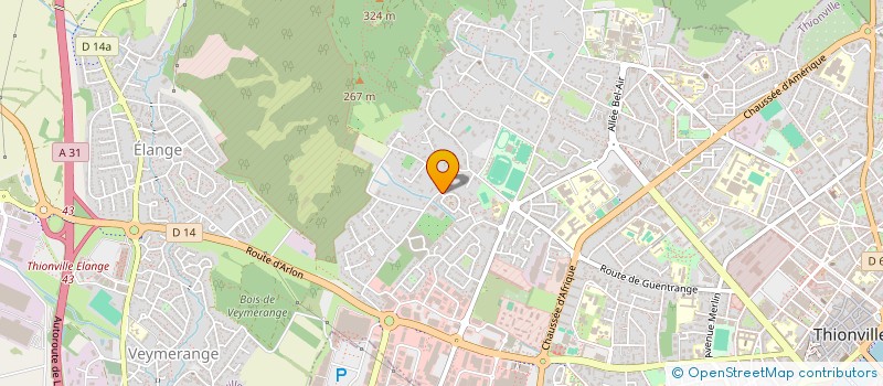 localisation de l'entreprise PHILMAR à THIONVILLE