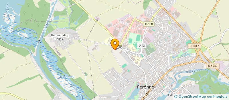 localisation de l'entreprise PHILMAR à PERONNE