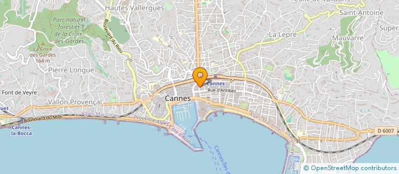 localisation de l'entreprise PHILMARI à CANNES
