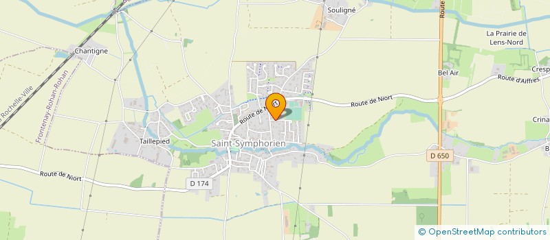 localisation de l'entreprise PHILMARY  SAINT-SYMPHORIEN