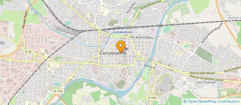 localisation de l'entreprise PHILMATT à CARCASSONNE