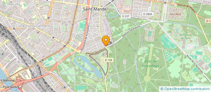 localisation de l'entreprise PHILMAX  SAINT-MANDE