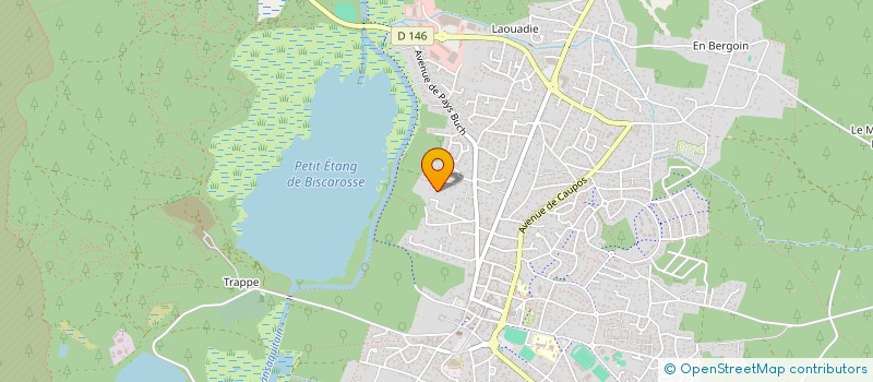 localisation de l'entreprise PHILO  BISCARROSSE