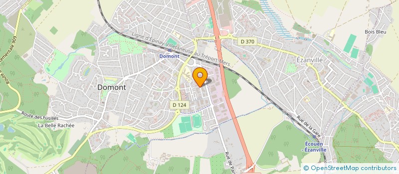 localisation de l'entreprise PHILO  DOMONT