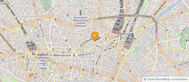 localisation de l'entreprise PHILO COIFFURE  PARIS