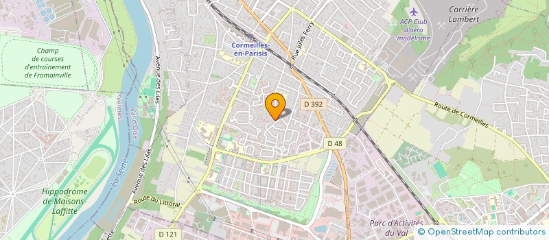 localisation de l'entreprise PHILO'EMILE à CORMEILLES-EN-PARISIS