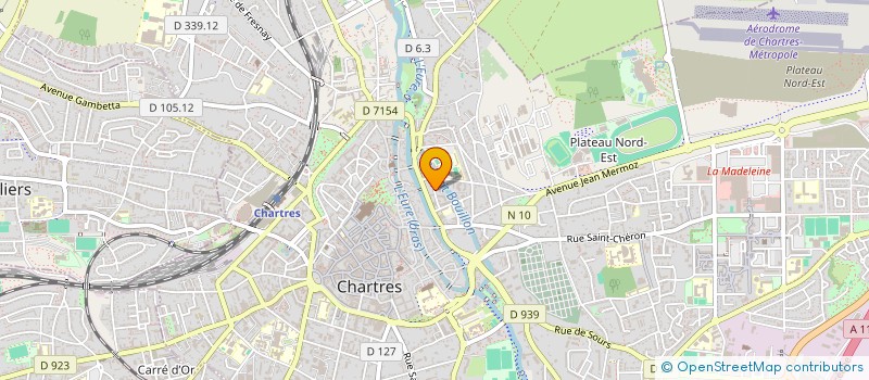 localisation de l'entreprise PHILO IMMO à CHARTRES