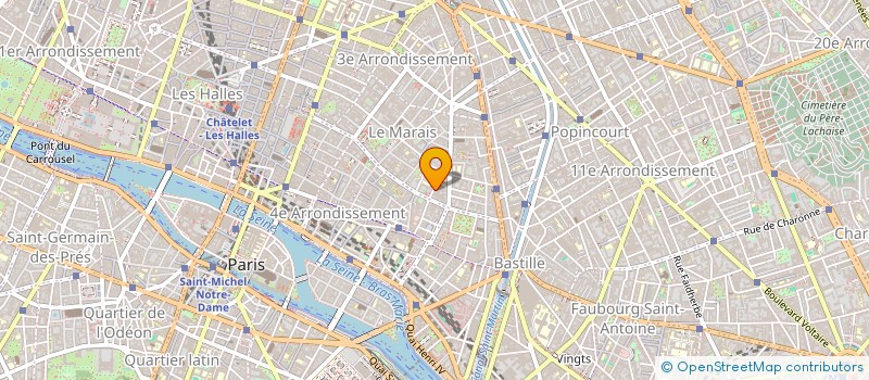 localisation de l'entreprise PHILO TECHNOLOGIES  PARIS