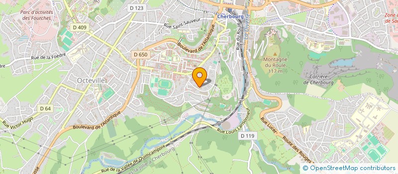 localisation de l'entreprise PHILOBJET à CHERBOURG-EN-COTENTIN