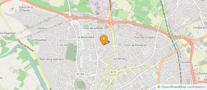 localisation de l'entreprise PHILOC SARL à BEZIERS