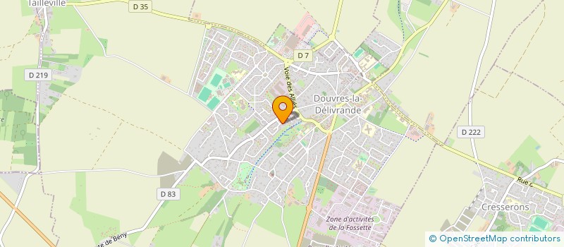 localisation de l'entreprise PHILODOR  DOUVRES-LA-DELIVRANDE