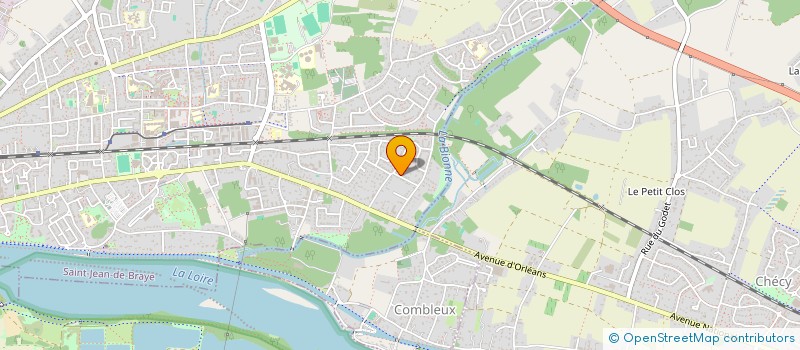 localisation de l'entreprise PHILOMANIA à ORLEANS