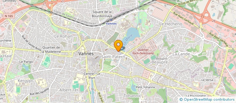 localisation de l'entreprise PHILOME  VANNES