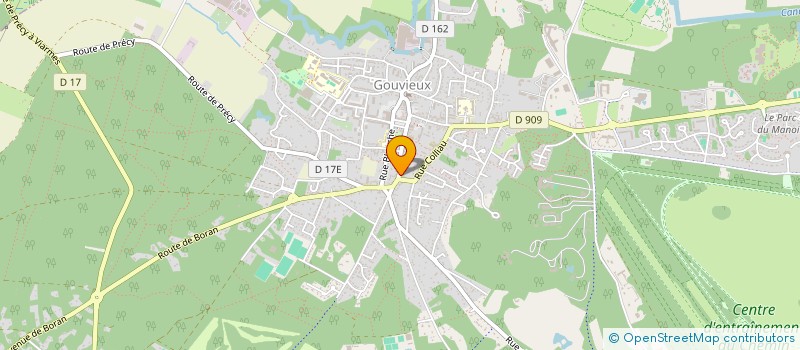 localisation de l'entreprise PHILOMELE LF  GOUVIEUX