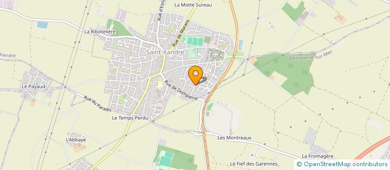 localisation de l'entreprise PHILOMELE MUSIQUES ET CHANTS TRADITIONNELS  SAINT-XANDRE