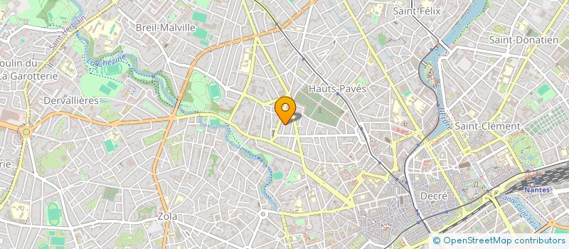 localisation de l'entreprise PHILOMENE à NANTES