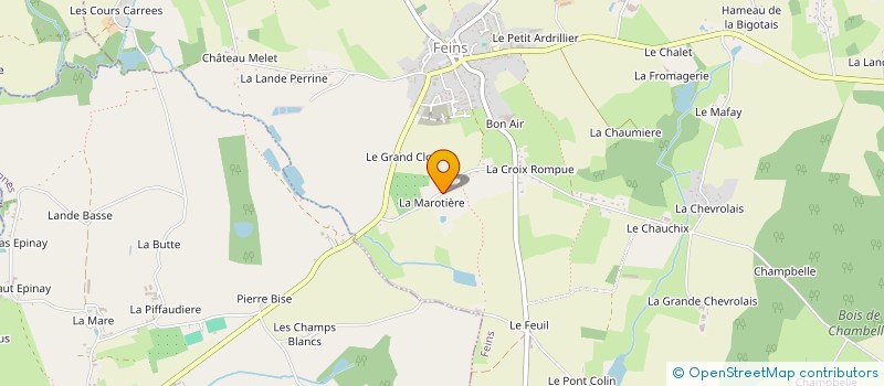 localisation de l'entreprise PHILOMENE  FEINS