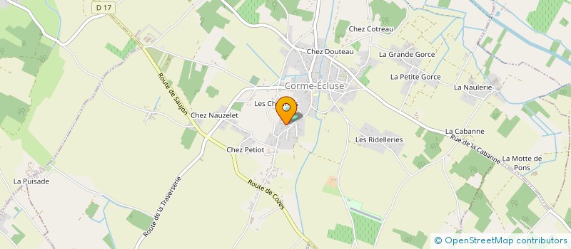 localisation de l'entreprise PHILOMENE  CORME-ECLUSE