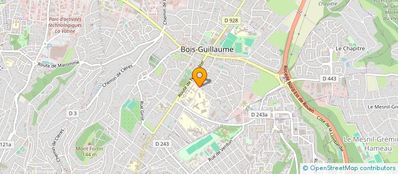 localisation de l'entreprise PHILOMENE à BOIS-GUILLAUME