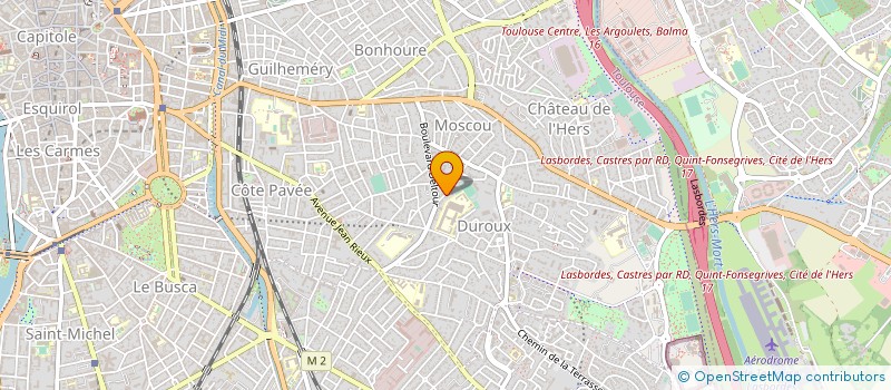 localisation de l'entreprise PHILOMENE à TOULOUSE