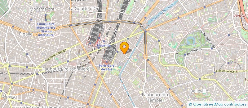 localisation de l'entreprise PHILOMENE THEBAULT CREATION  PARIS