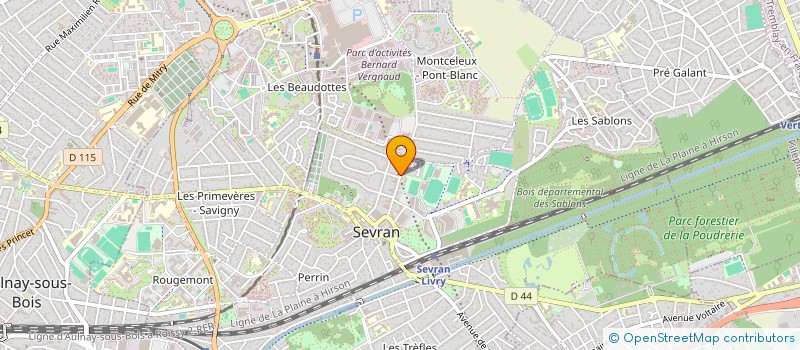 localisation de l'entreprise PHILOPATEIR à SEVRAN