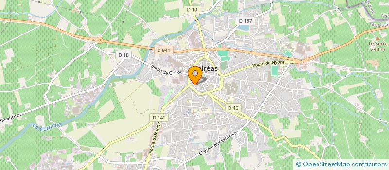 localisation de l'entreprise PHILOR à VALREAS