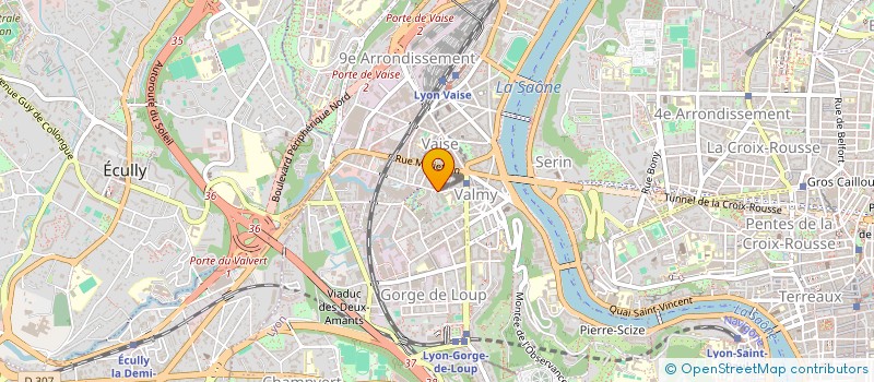 localisation de l'entreprise PHILORA  LYON