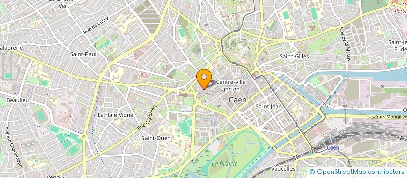 localisation de l'entreprise PHILORG à CAEN