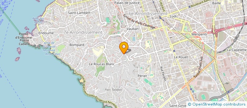 localisation de l'entreprise PHILOS  MARSEILLE