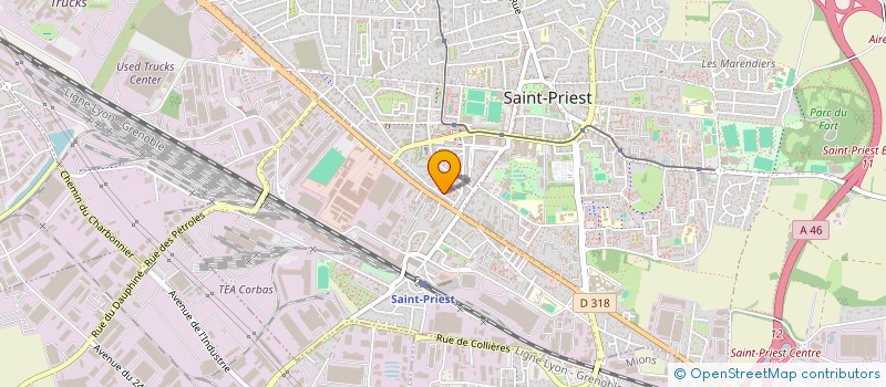 localisation de l'entreprise PHILOSOPHIE  SAINT-PRIEST