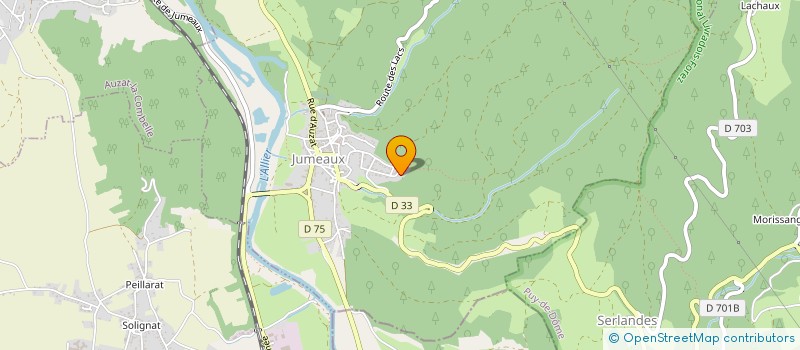 localisation de l'entreprise PHILOSOPHIE  JUMEAUX