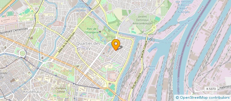 localisation de l'entreprise PHILOSOPHIES  STRASBOURG