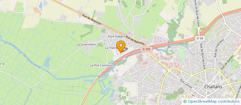 localisation de l'entreprise PHILOSPORTS à SALLERTAINE