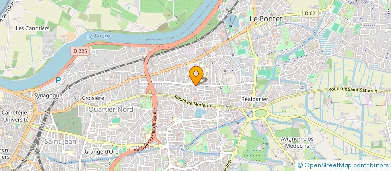 localisation de l'entreprise PHILOSTETHO  LE PONTET