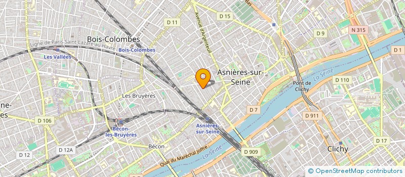 localisation de l'entreprise PHILOTIMO  ASNIERES-SUR-SEINE