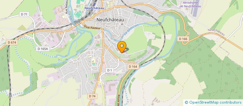 localisation de l'entreprise PHILOU INVESTISSEMENT à NEUFCHATEAU