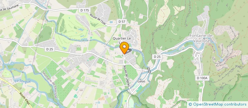 localisation de l'entreprise PHILOUMI  SAUMANE-DE-VAUCLUSE