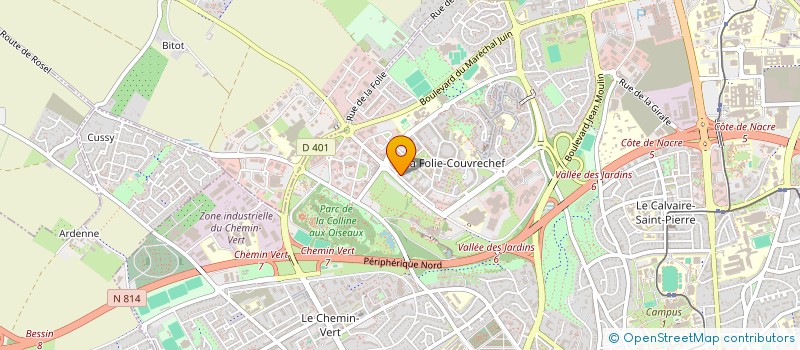 localisation de l'entreprise PHILPEL à CAEN