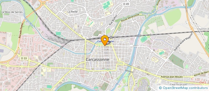 localisation de l'entreprise PHILQUE à CARCASSONNE